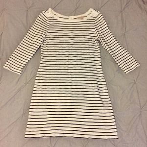 Banana republic casual stripe dress